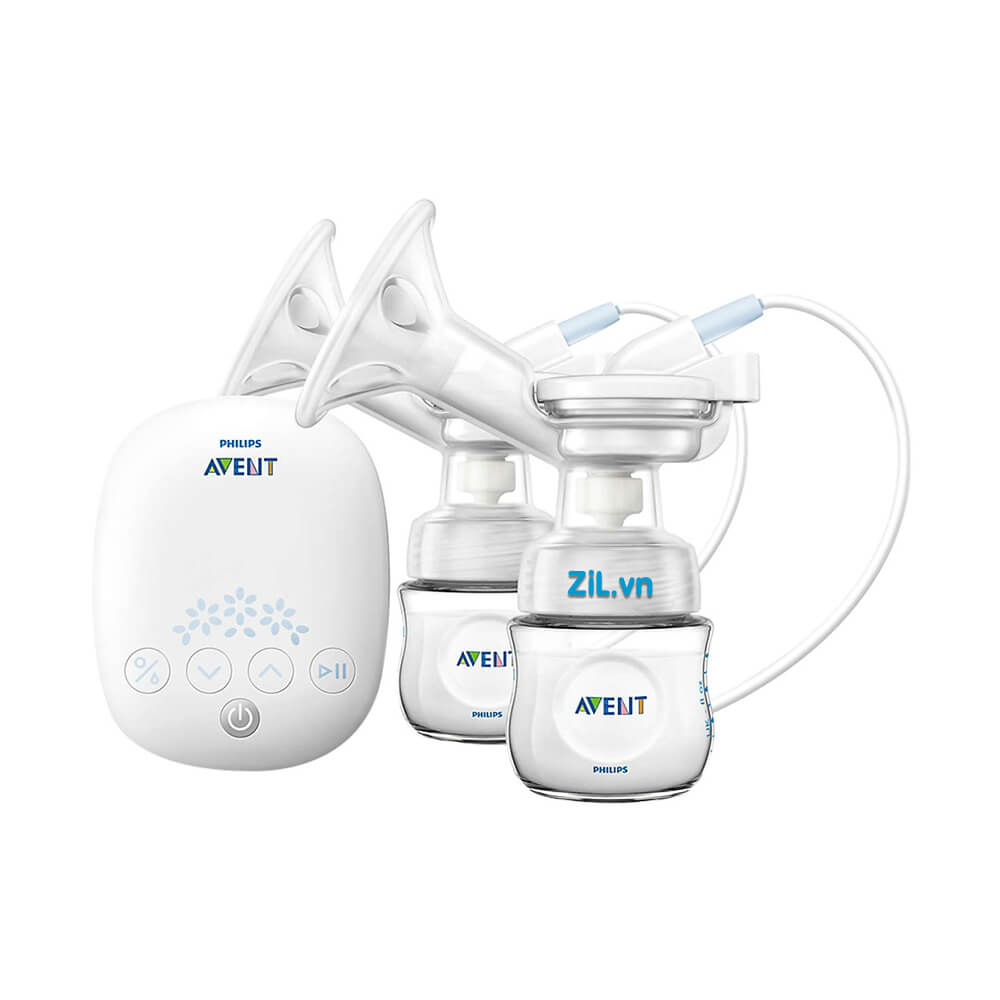 Máy hút sữa điện đôi Philips Avent SCF303